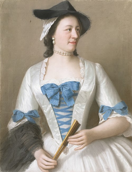 Jeanne-Elisabeth Sellon (1705-1749), Lady Tyrell, echtgenote van Sir Charles Tyrell, 7de Baronet van, 1746, Jean-Étienne Liotard