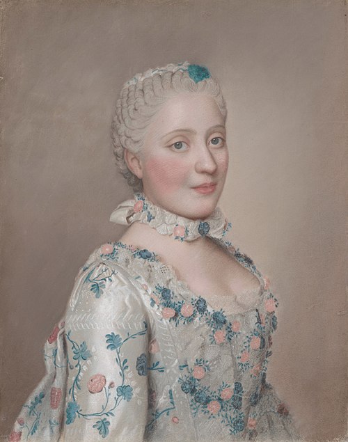 Portrait of Marie-Josèphe of Saxony, Dauphine of France (1731–1767), 1749, Jean-Étienne Liotard