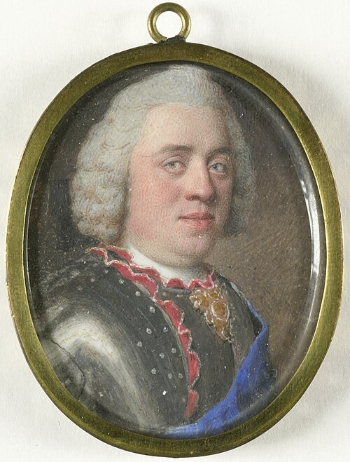 Portrait of Willem IV van Oranje- Nassau (1711-1751), 1757, Jean-Étienne Liotard
