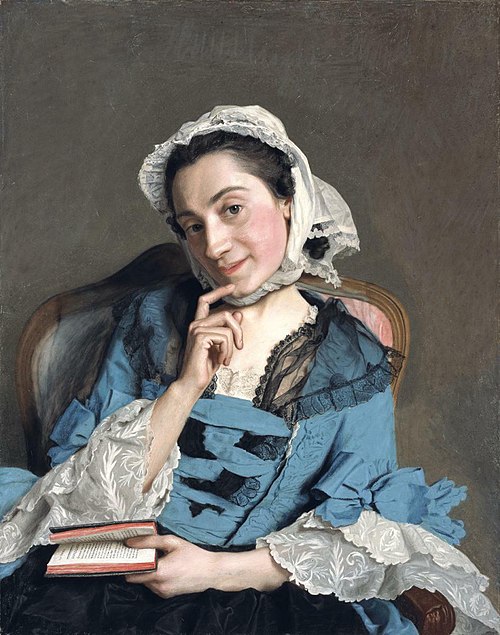 Portrait de Mme d'Epinay, 1759, Jean-Étienne Liotard