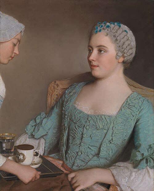 Le Petit Déjeuner, 1752, Jean-Étienne Liotard