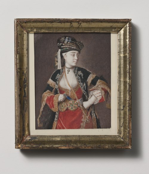 Unknown Lady in a Turkish costume, , Jean-Étienne Liotard