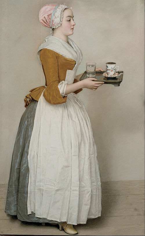 The Chocolate Girl, 1744, Jean-Étienne Liotard