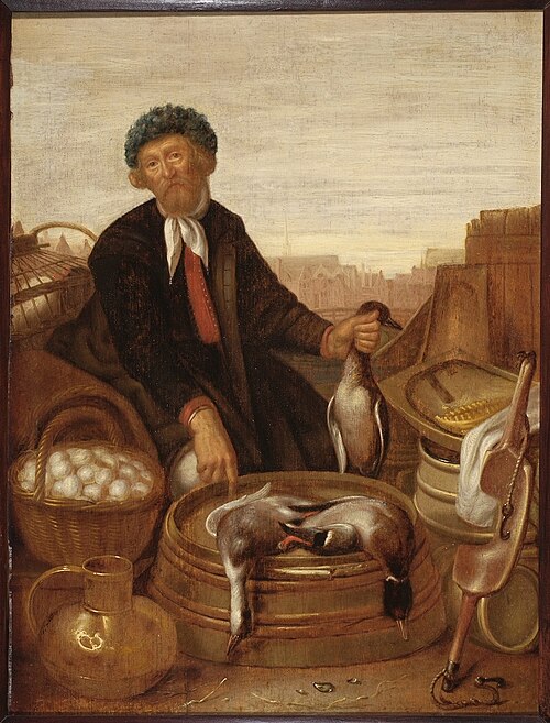 Gevogelte verkoper., 1649, Hendrick Martensz Sorgh