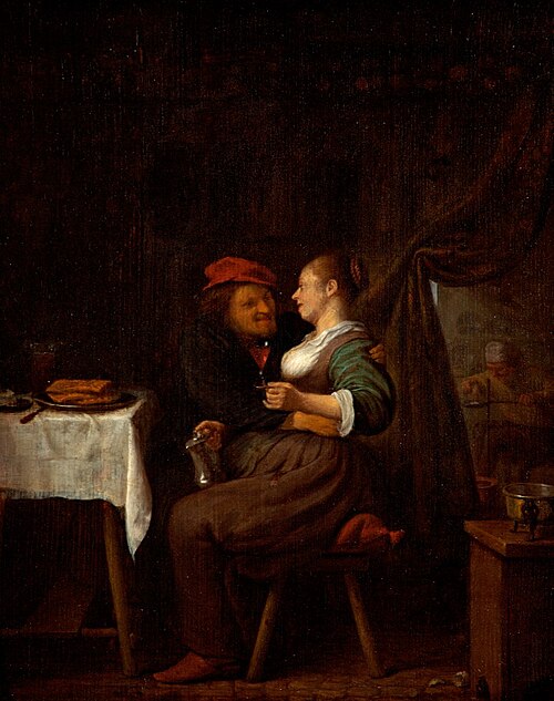 Courtship, 1661, Hendrick Martensz Sorgh