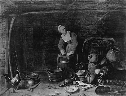 The Housekeeper, 1656, Hendrick Martensz Sorgh