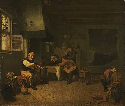 Holländische Wirtsstube, 1639, Hendrick Martensz Sorgh