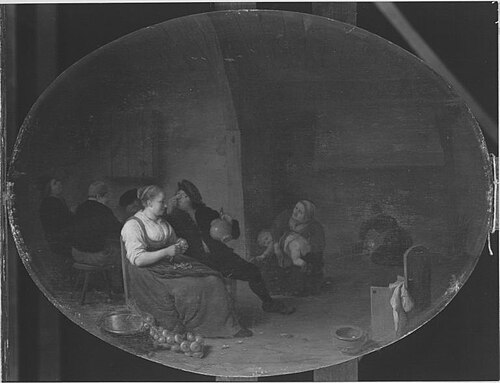 Holländische Bauern, 1646, Hendrick Martensz Sorgh