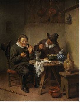 The Breakfast, 1656, Hendrick Martensz Sorgh