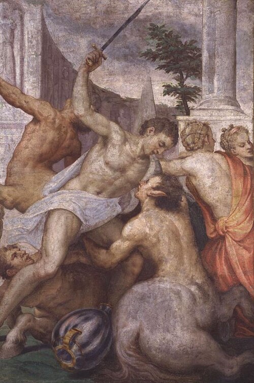 The Wedding of Pirithöus and Hippodamia (II), 1560, Lattanzio Gambara