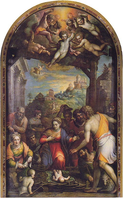 Nativité, 1561, Lattanzio Gambara