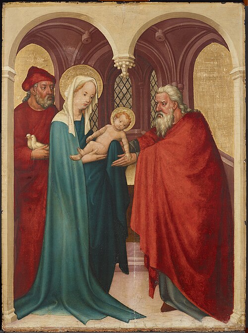 Darbringung Christi im Tempel, 1430, Meister der Darbringungen