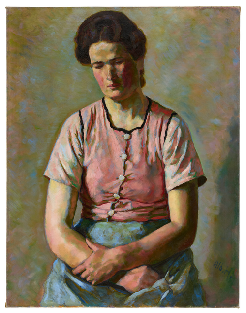 Pfälzerin (Bäuerin aus Jockgrimm), 1909, Albert Haueisen