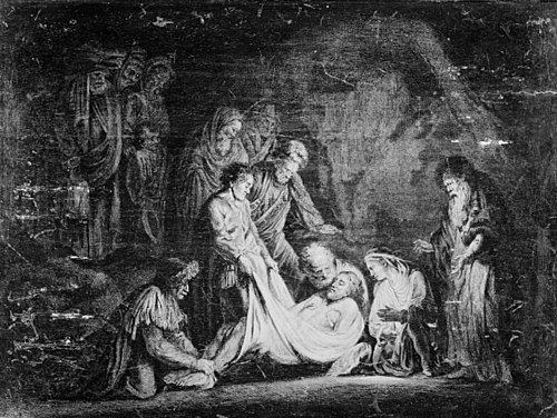 The Entombment of Christ, 1778, Johann Caspar Lavater