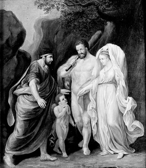 Hercules and Alcestis, 1778, Johann Caspar Lavater