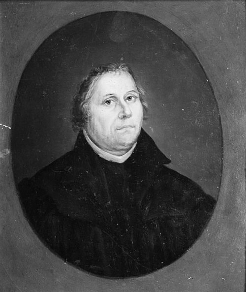 Portrait of Luther, 1778, Johann Caspar Lavater