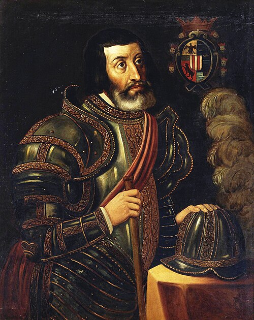 Hernán Cortés (copia), 1879, José Salomé Pina