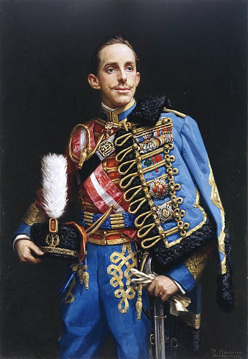 Alfonso XIII, 1912, Román Navarro