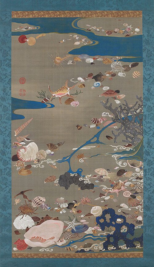 Shells, 1700, Itō Jakuchū