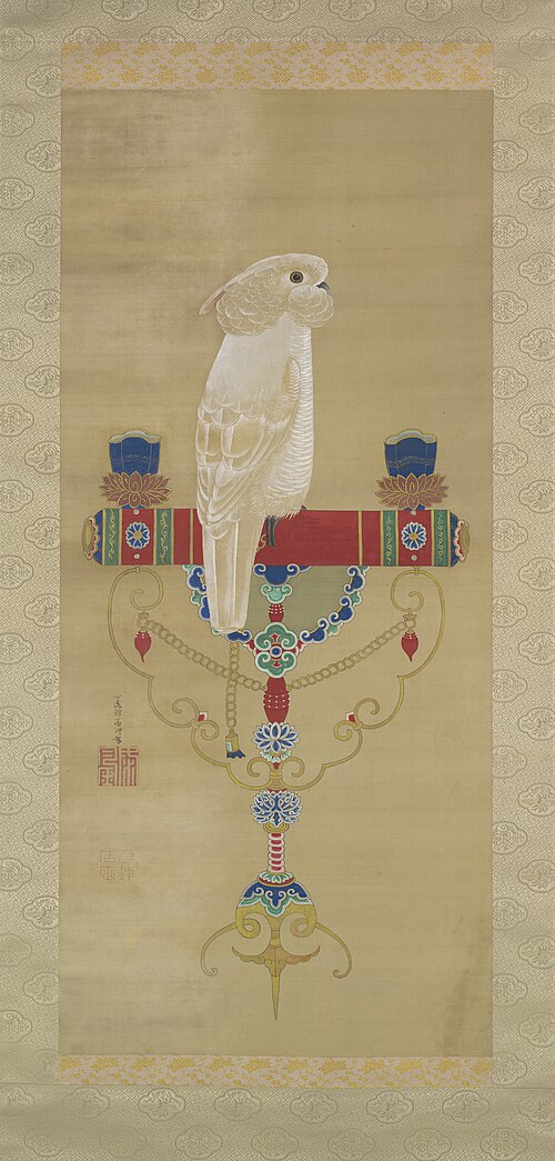 White Cockatoo, 1755, Itō Jakuchū