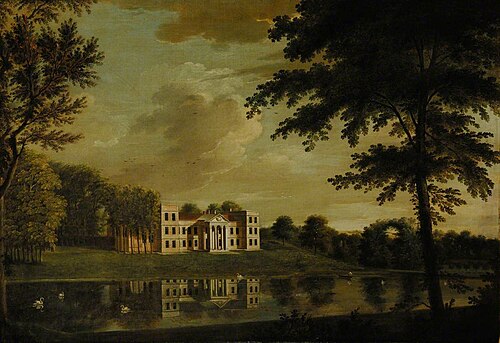 The Vyne from the North East, 1772, Johann Heinrich Müntz