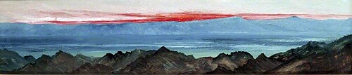 Sunrise over the Mountains of Moab, 1899, Caroline Emily Gray Hill
