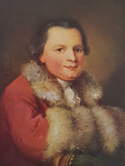 Bildnis Beat Ludwig Walthard, Verleger., 1780, Johann Ludwig Aberli