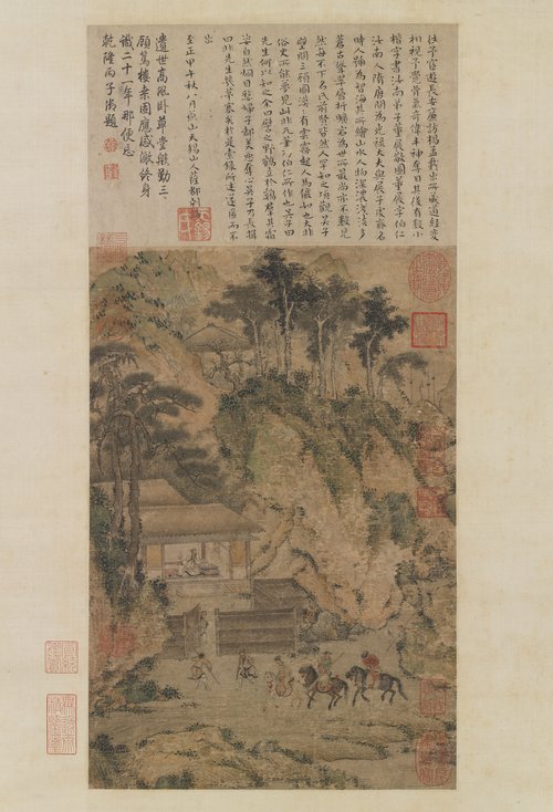 Three Visits to a Thatched Cottage, , Dong Zhan