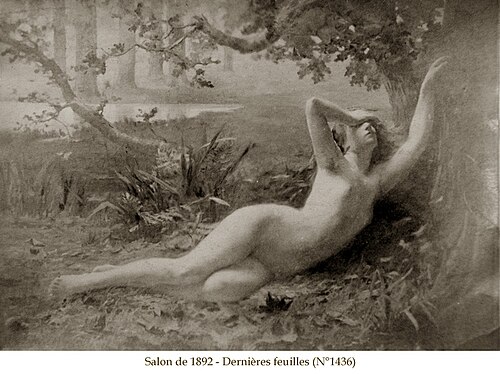 Dernières feuilles, 1892, Marcel Rieder