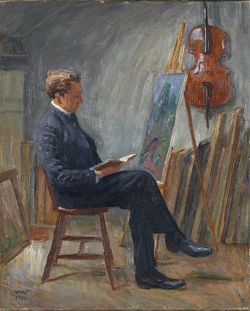 August Eiebakke, 1906, Wilhelm Wetlesen
