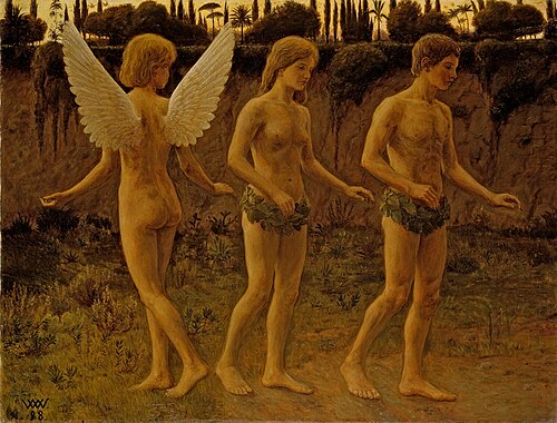 Outside the Paradise Walls, 1897, Wilhelm Wetlesen