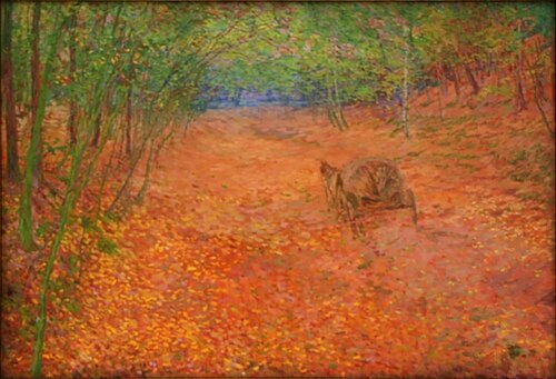 Podzim, 1898, Otakar Lebeda