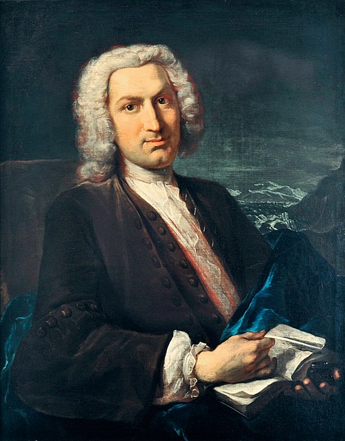 Albrecht von Haller, 1736, Johann Rudolf Huber