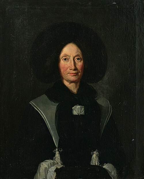 Bildnis einer Frau Wurstemberger., 1703, Johann Rudolf Huber
