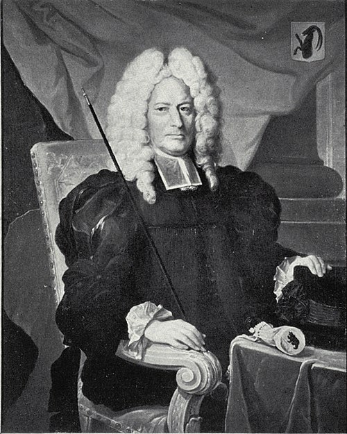 Bildnis Christoph Steiger I., 1720, Johann Rudolf Huber