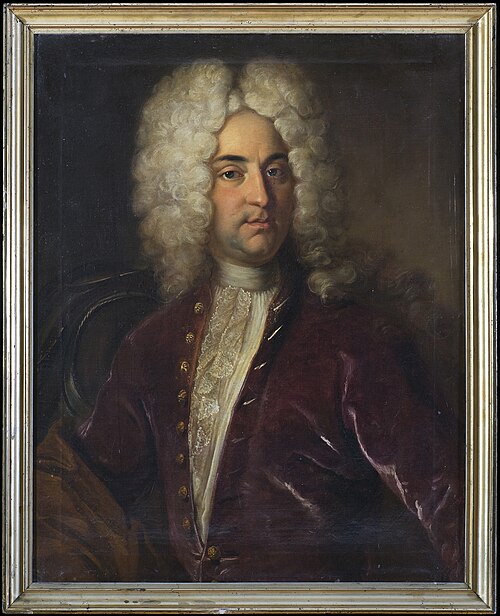 Porträt Christoph Steiger II (1694-1765)., 1721, Johann Rudolf Huber