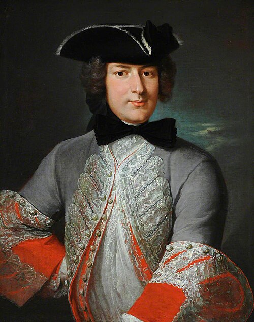 Called Jacques-Philippe d’Hervart, Baron de St Legier (d.1780), 1729, Johann Rudolf Huber