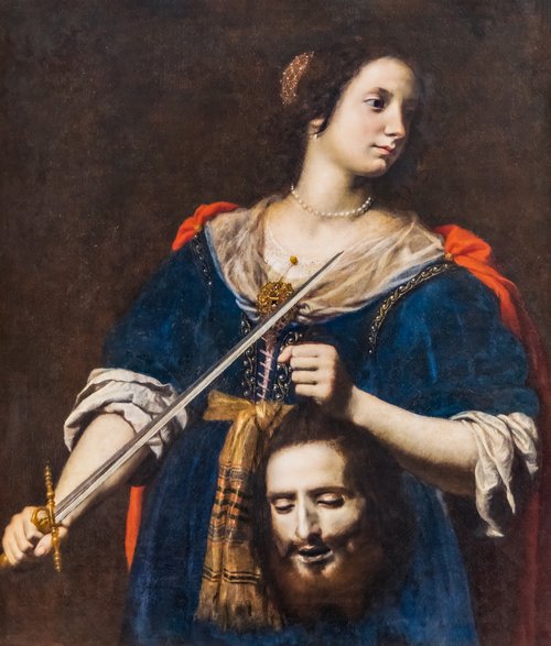 Judith tenant la tête d'Holopherne, 1640, Lorenzo Lippi
