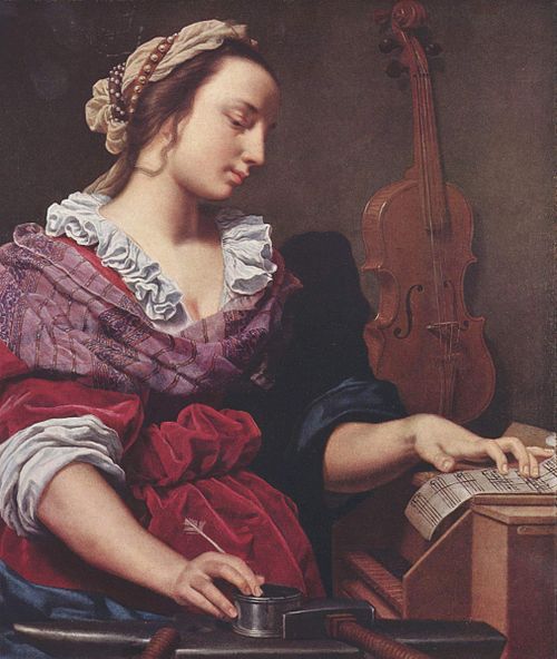 Allegory of Music, 1650, Lorenzo Lippi