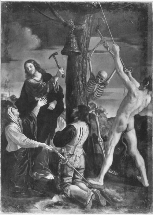Die Todesstunde, 1635, Lorenzo Lippi