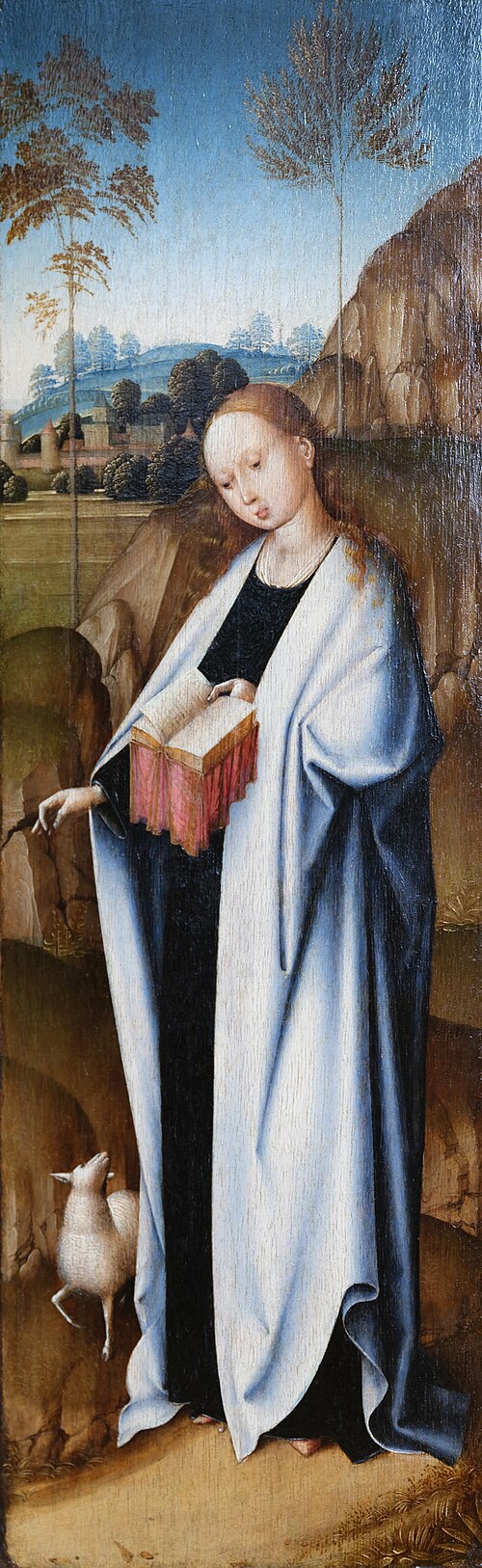 Sainte Agnès, 1510, Maître du retable d'Avila