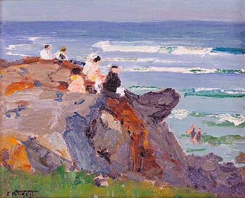By the New England Seashore, 1910, Edward Henry Potthast