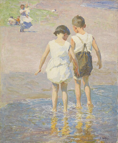 Brother and Sister, 1915, Edward Henry Potthast