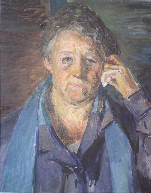 Portrait of an Old Woman, 1925, Felix Esterl
