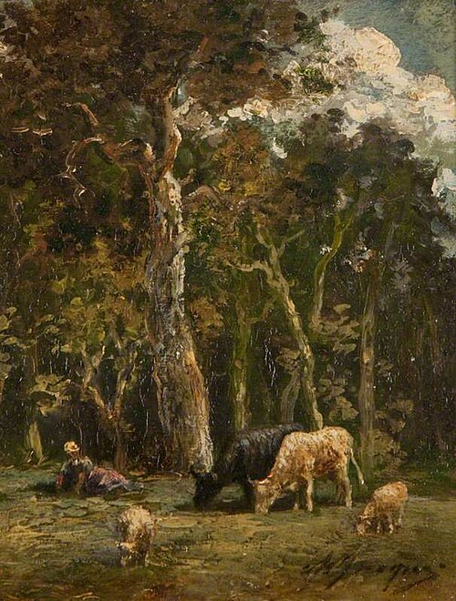 Meadow Pastures, , Charles Jacque