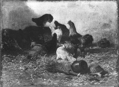 Birds, 1844, Charles Jacque