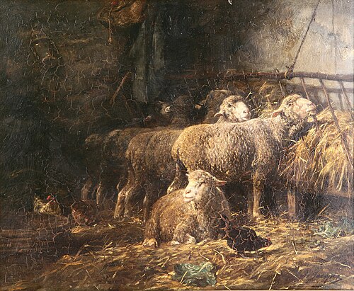 Bergerie, 1850, Charles Jacque