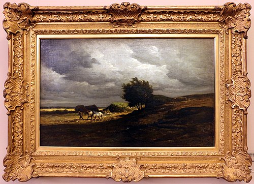Temporale imminente, 1870, Charles Jacque