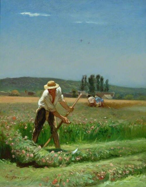 Mowers, 1865, Charles Jacque