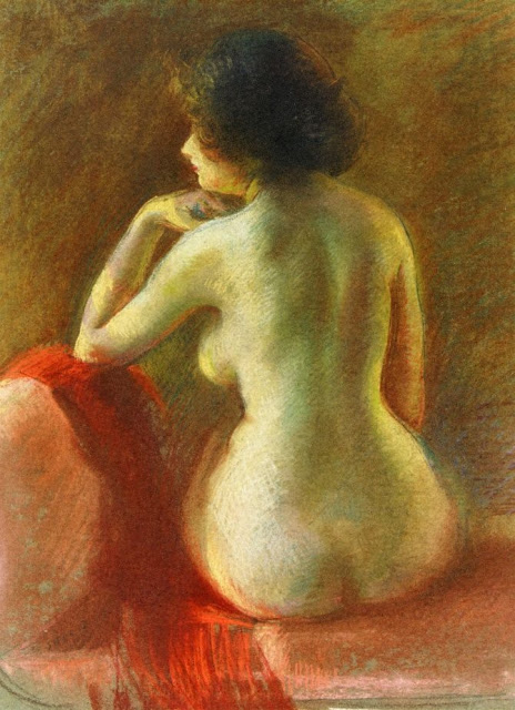 Nude, 1910, Everett Shinn